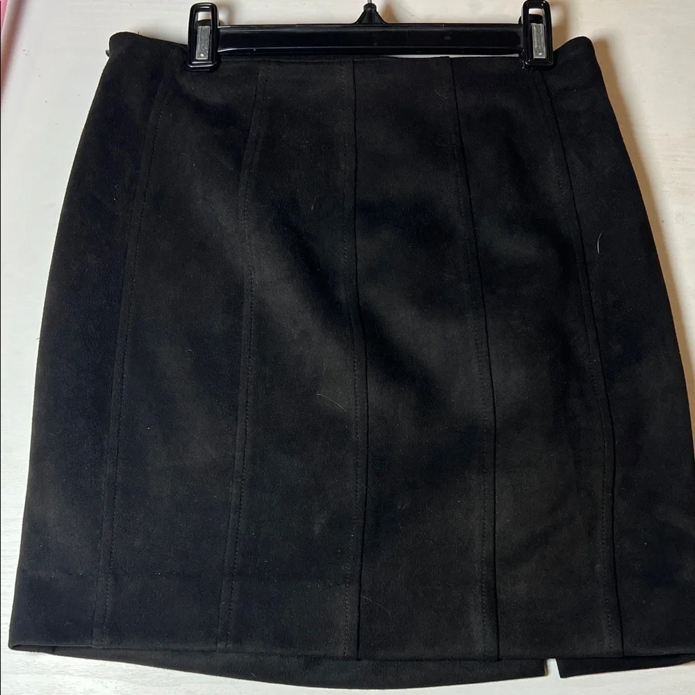 Free People Black Mini Skirt A576